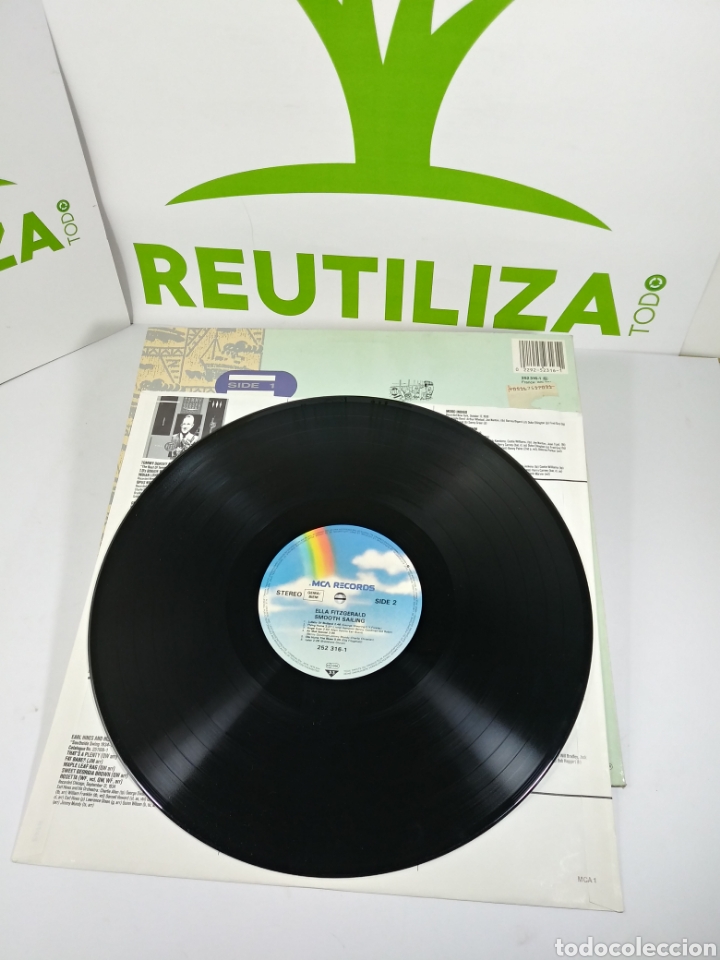 Discos de vinilo: Ella Fitzgerald - Smooth Sailing - Foto 3