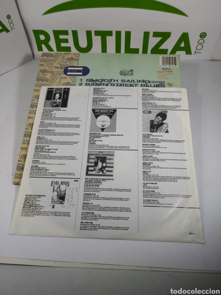 Discos de vinilo: Ella Fitzgerald - Smooth Sailing - Foto 4