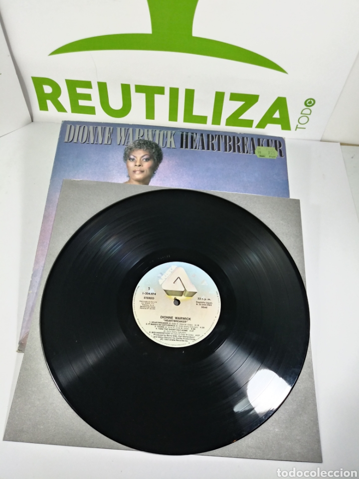 Discos de vinilo: Dionne Warwick - Heartbreaker - Foto 3
