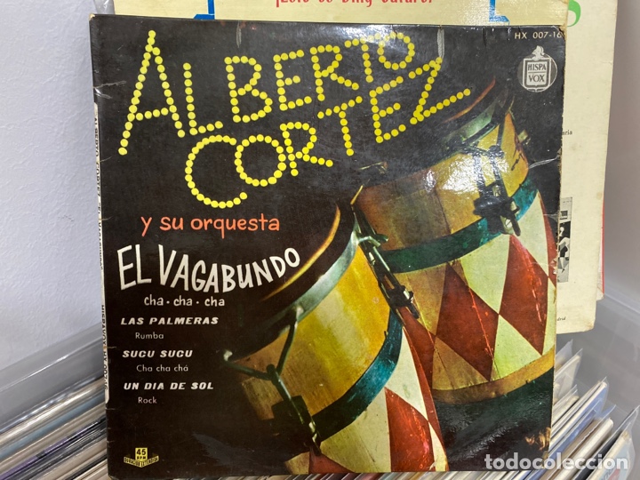 Discos de vinilo: Alberto Cortez Y Su Orquesta - El Vagabundo (7&rdquo;, EP) - Foto 1