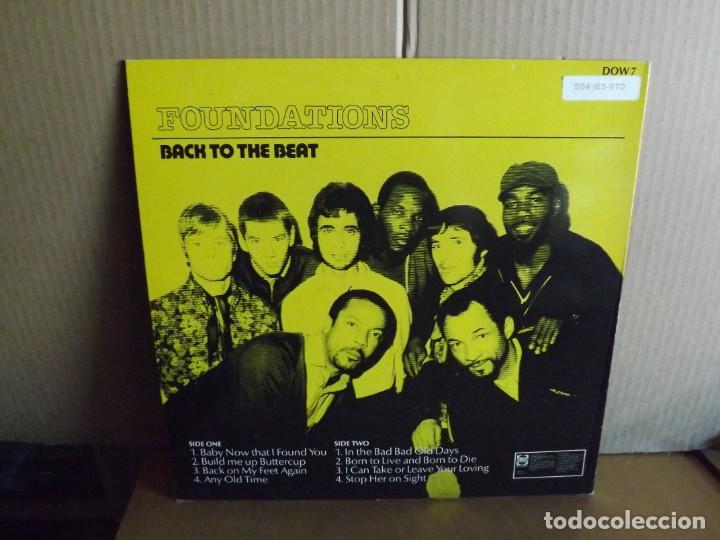Discos de vinilo: FOUNDATIONS --- BACK TO THE BEAT - 10 INCH - Foto 2