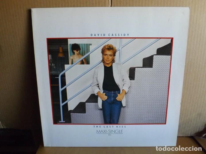 Discos de vinilo: DAVID CASSIDY ---- THE LAST KISS - MAXI SINGLE - Foto 1