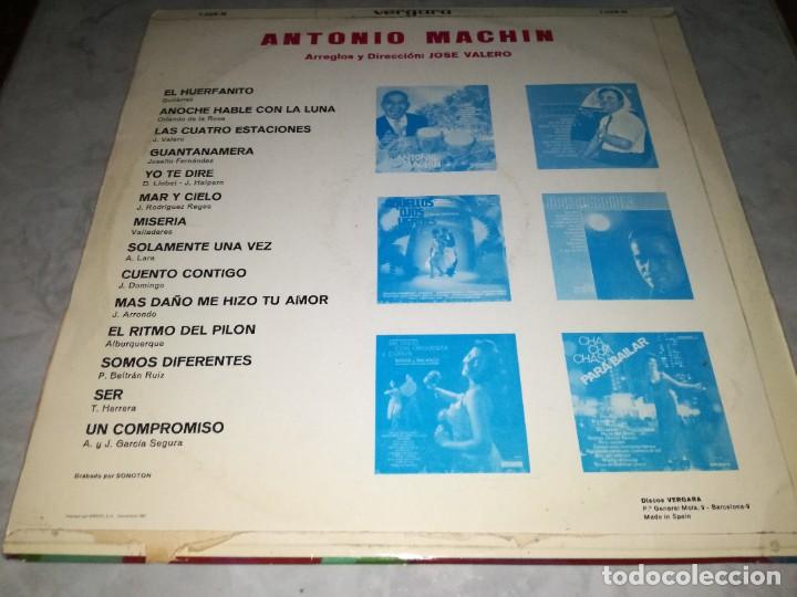 Discos de vinilo: ANTONIO MACHIN-ORIGINAL ESPA&Ntilde;OL 1967 - Foto 2