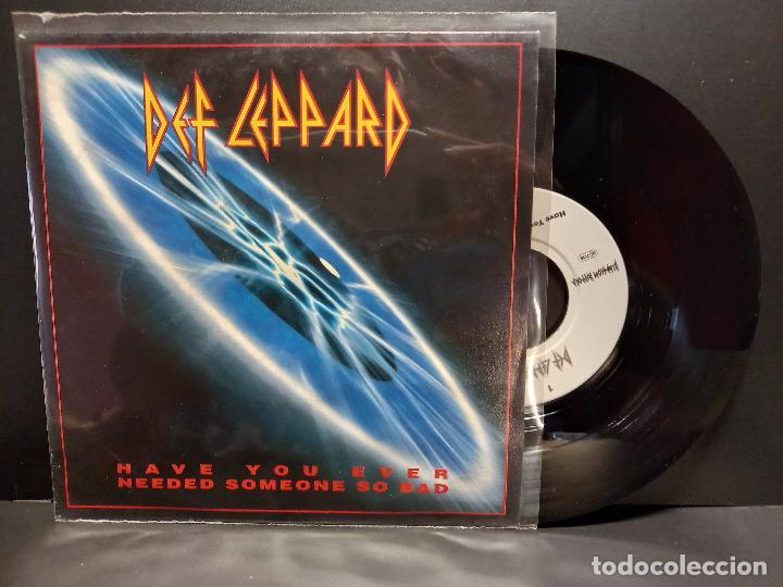 DEF LEPPARD HAVE YOU EVER NEEDED SOMEO…. SINGLE GERMANY 1992 PDELUXE (Música - Discos - Singles Vinilo - Heavy - Metal)