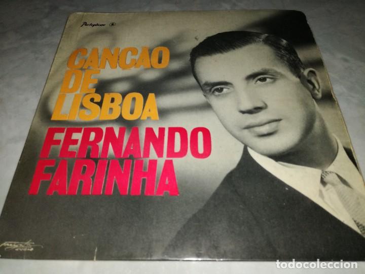 Discos de vinilo: FERNANDO FARINHA-CANCAO DE LISBOA - Foto 1