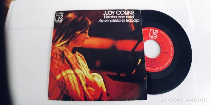 Discos de vinilo: JUDY COLLINS-SINGLE HECHO CON MIEL - Foto 1