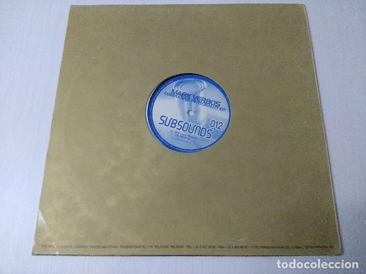 Discos de vinilo: MARK VERBOS/COMPULSIVE PERSONALITY EP. - Foto 2