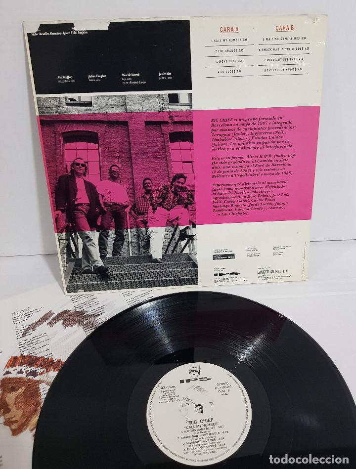 Discos de vinilo: BIG CHIEF - CALL MY NUMBER ! - Foto 2