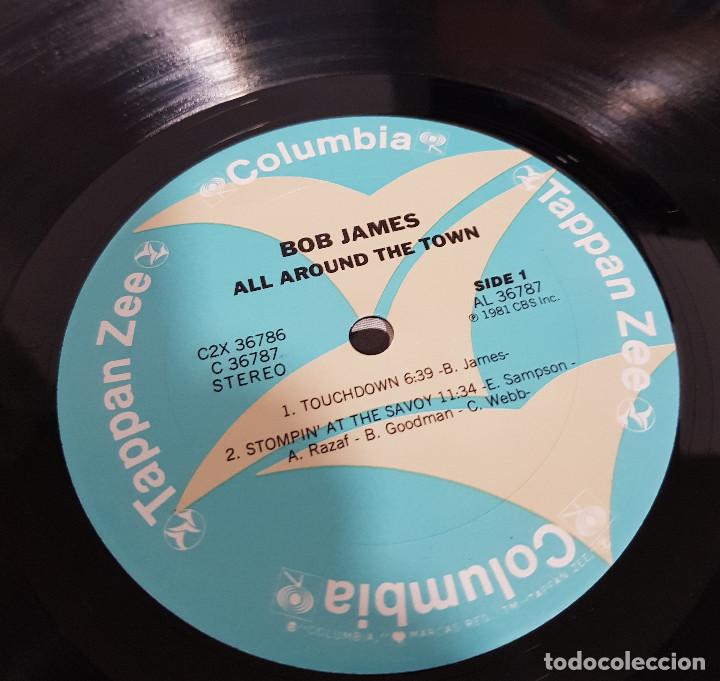 Discos de vinilo: BOB JAMES - ALL AROUND THE TOWN LIVE - Foto 2