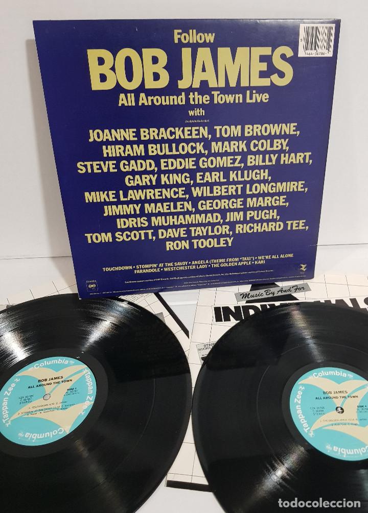 Discos de vinilo: BOB JAMES - ALL AROUND THE TOWN LIVE - Foto 4