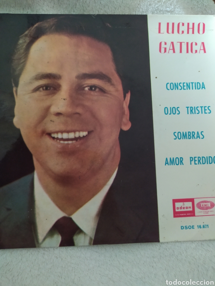 Discos de vinilo: LUCHO GATICA- CONSENTIDA + 3 - ODE&Oacute;N 1965- - Foto 1