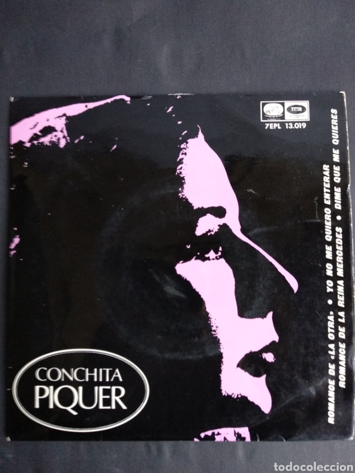 Discos de vinilo: *CONCHITA PIQUER, ROMANCE DE LA OTRA, ODEON - Foto 1