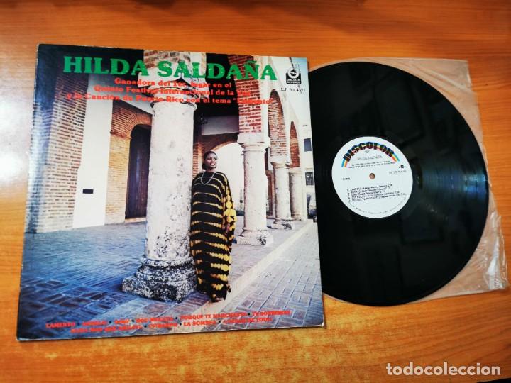 Discos de vinilo: HILDA SALDA&Ntilde;A Lamento FIRMADO LP VINILO DEL A&Ntilde;O 1978 USA AUTOGRAFO CONTIENE 10 TEMAS