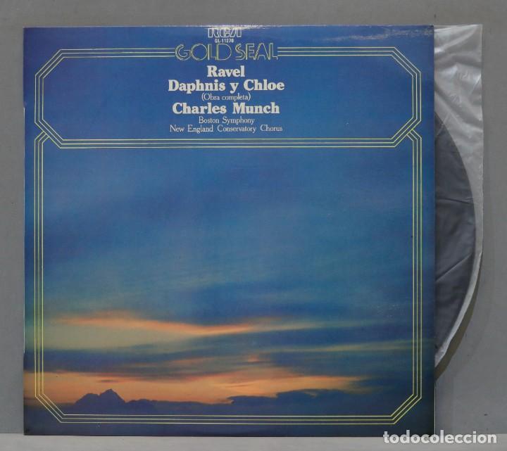Discos de vinilo: LP. Daphnis & Chloe. RAVEL. MUNCH - Foto 1