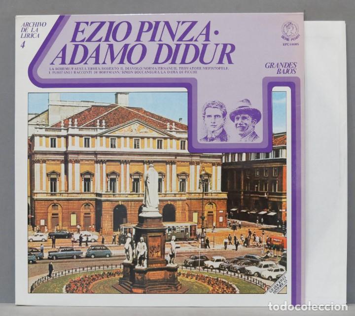 Discos de vinilo: LP. EZIO PINZA. ADAMO DIDUR - Foto 1