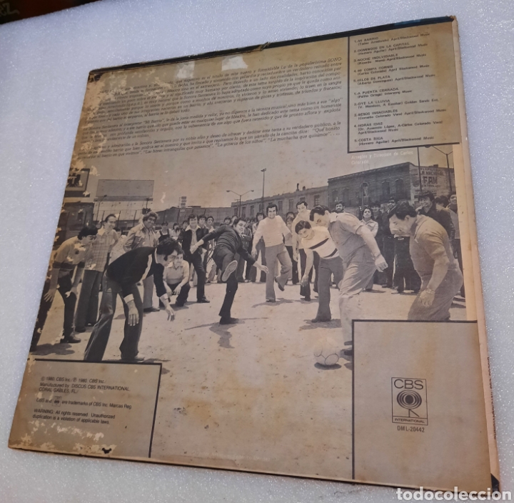 Discos de vinilo: Sonora Santanera &lrm;&ndash; Mi Barrio - Foto 3