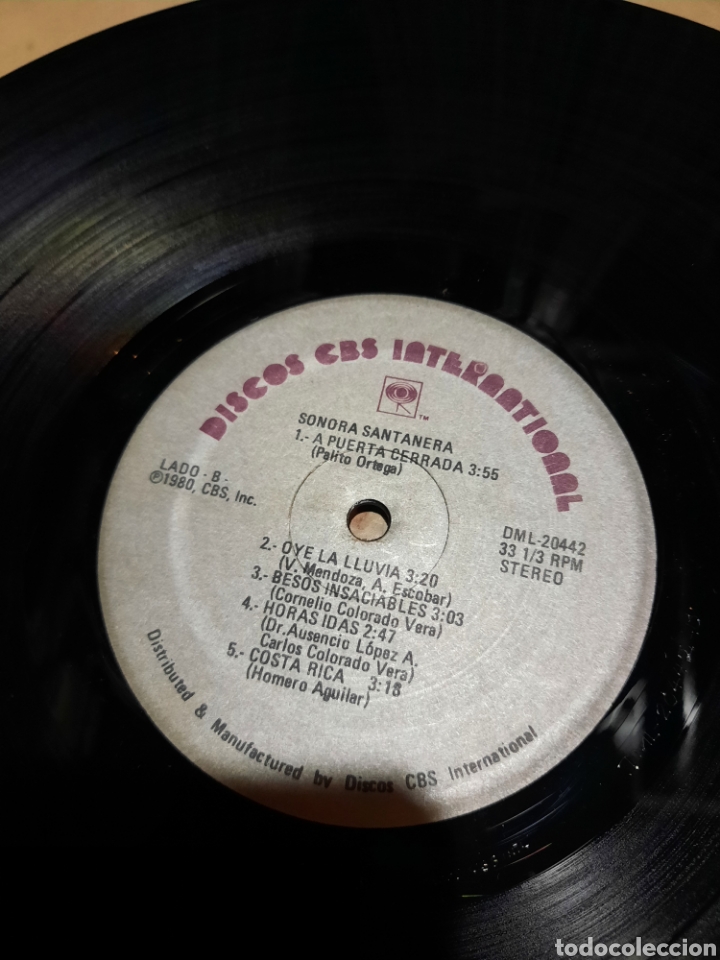 Discos de vinilo: Sonora Santanera &lrm;&ndash; Mi Barrio - Foto 4