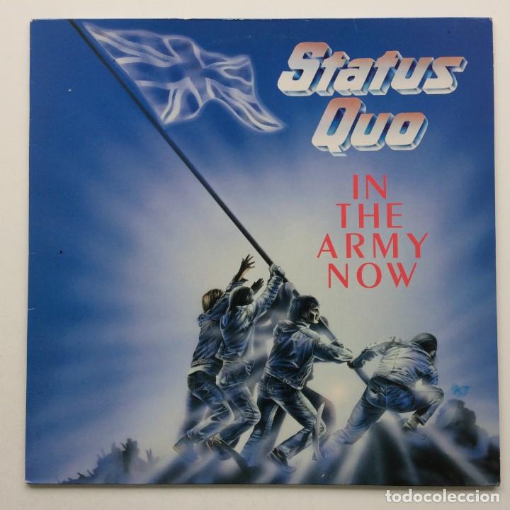 Discos de vinilo: Status Quo ‎– In The Army Now , Holanda 1986 Vertigo - Foto 1 - 294006558