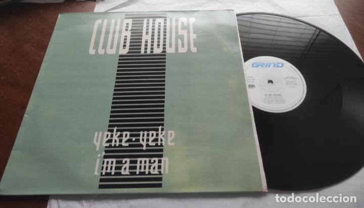 Discos de vinilo: Club House – Ye Ke Ye Ke/ Im A Man- MAXI-ESPAÑA-1988- - Foto 1 - 294027258