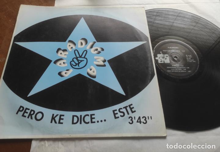 Discos de vinilo: Paradigma &ndash; Pero Ke Dice... Este-MAXI-ESPA&Ntilde;A-1993- - Foto 1