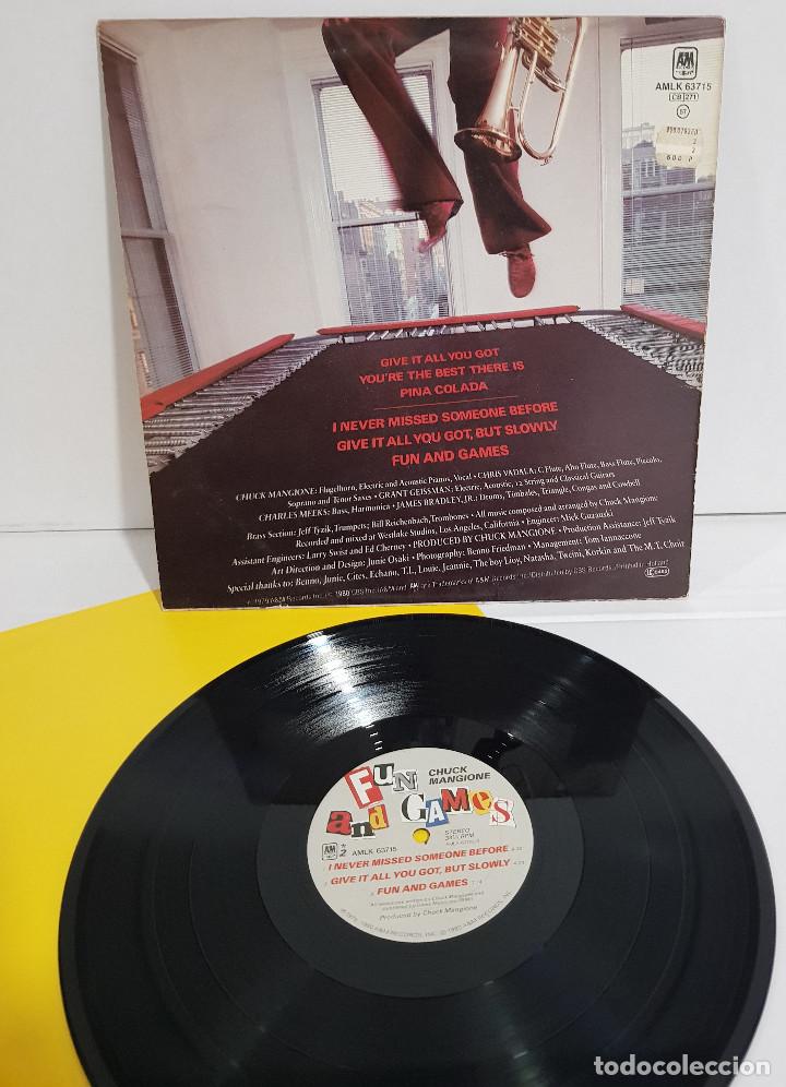 Discos de vinilo: CHUCK MANGIONE - FUN AND GAMES - Foto 2