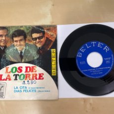 Discos de vinilo: LOS DE LA TORRE - LA CITA +3 (EP) - SINGLE 7” SPAIN 1967. Lote 294099343