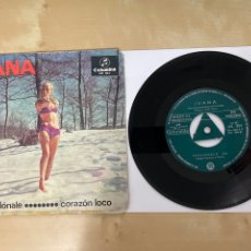 Discos de vinilo: IVANA - PERDONALE / CORAZON LOCO - SINGLE 7” SPAIN 1966 PROMO. Lote 294101603