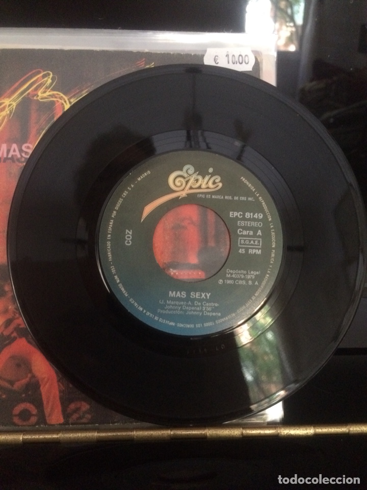 Discos de vinilo: Coz. M&aacute;s Sexy/Leche en polvo. - Foto 3