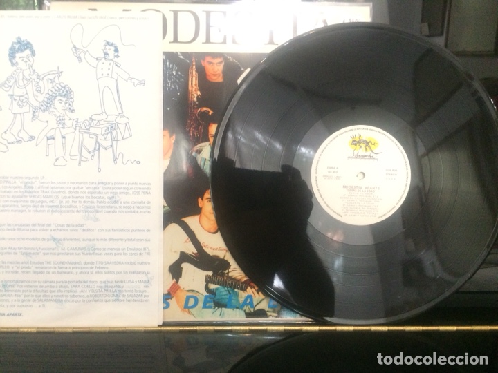 Discos de vinilo: MODESTIA APARTE. Cosas de la edad. - Foto 4