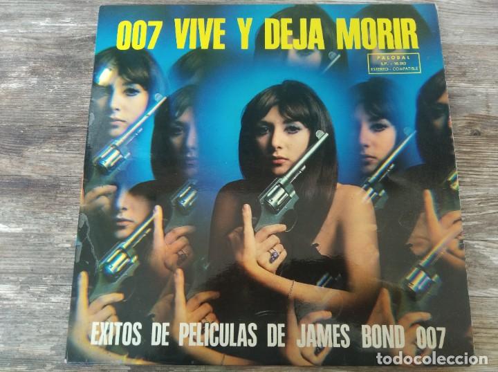 Discos de vinilo: 007 VIVE Y DEJA MORIR **** LP ESPAÑOL PALOBAL JAMES BOND 1974 - Foto 1 - 294111638