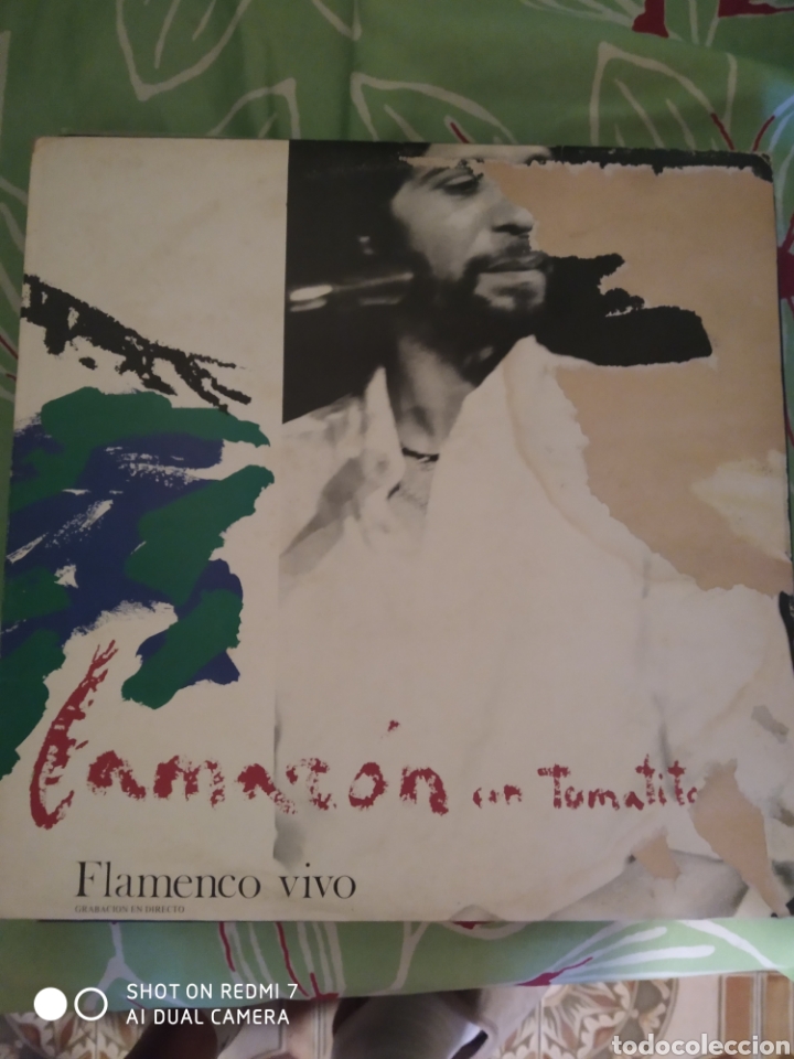 CAMARÓN DE LA ISLA. FLAMENCO VIVO. LP. (Música - Discos - LP Vinilo - Flamenco, Canción española y Cuplé)