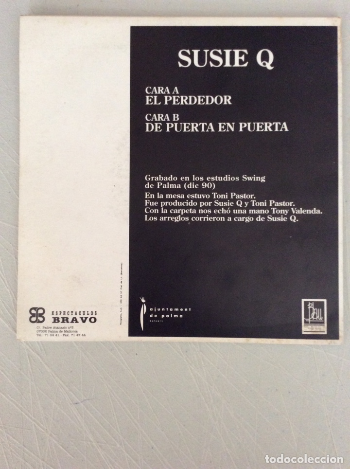 Discos de vinilo: Susie Q. El perdedor. - Foto 2