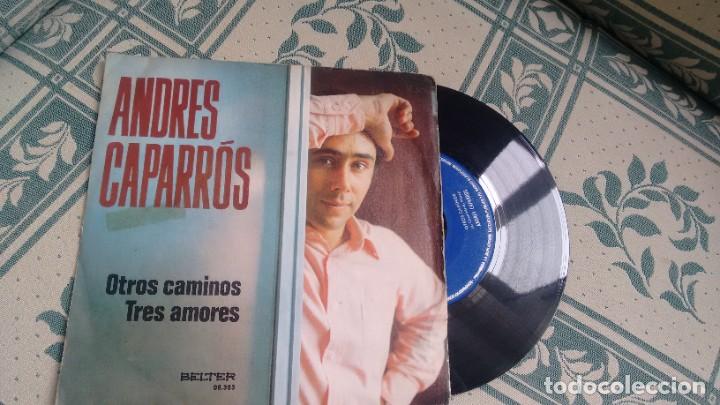 Discos de vinilo: SINGLE (VINILO) DE ANDRES CAPARROS A&Ntilde;OS 70 - Foto 1