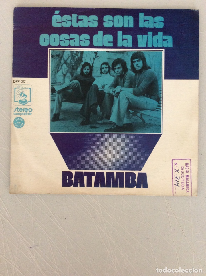 Discos de vinilo: &Eacute;stas son las cosas de la vida. Batamba. - Foto 1