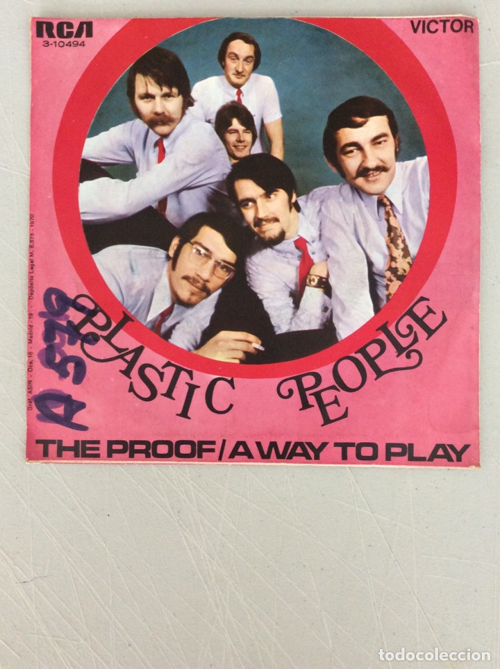 Discos de vinilo: Plastic peole. The proof. A way to play - Foto 2