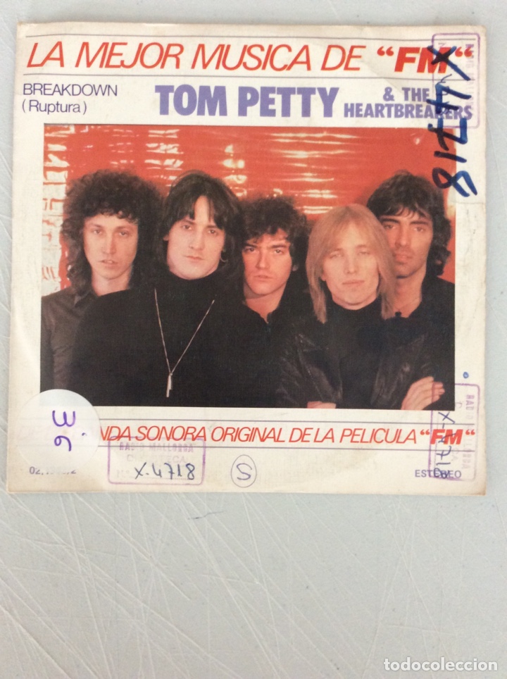 Discos de vinilo: BSO FM. Tom Petty & The Heartbreakers. Breakdown. - Foto 1