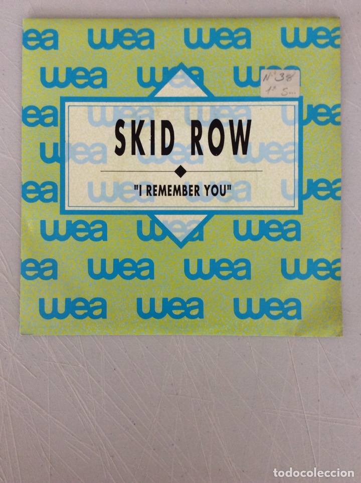 Discos de vinilo: Skind Row. I remember you - Foto 1