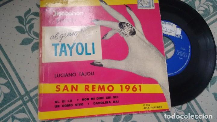 Discos de vinilo: E.P. (VINILO) DE LUCIANO TAYOLI A&Ntilde;OS 60