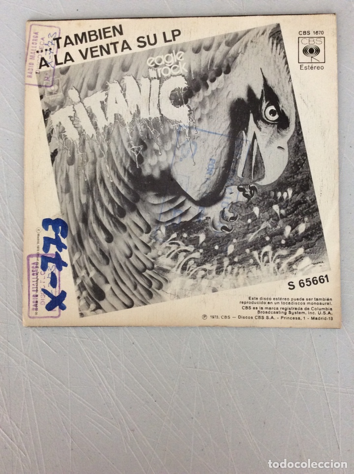 Discos de vinilo: Richmond Express. Titanic - Foto 2