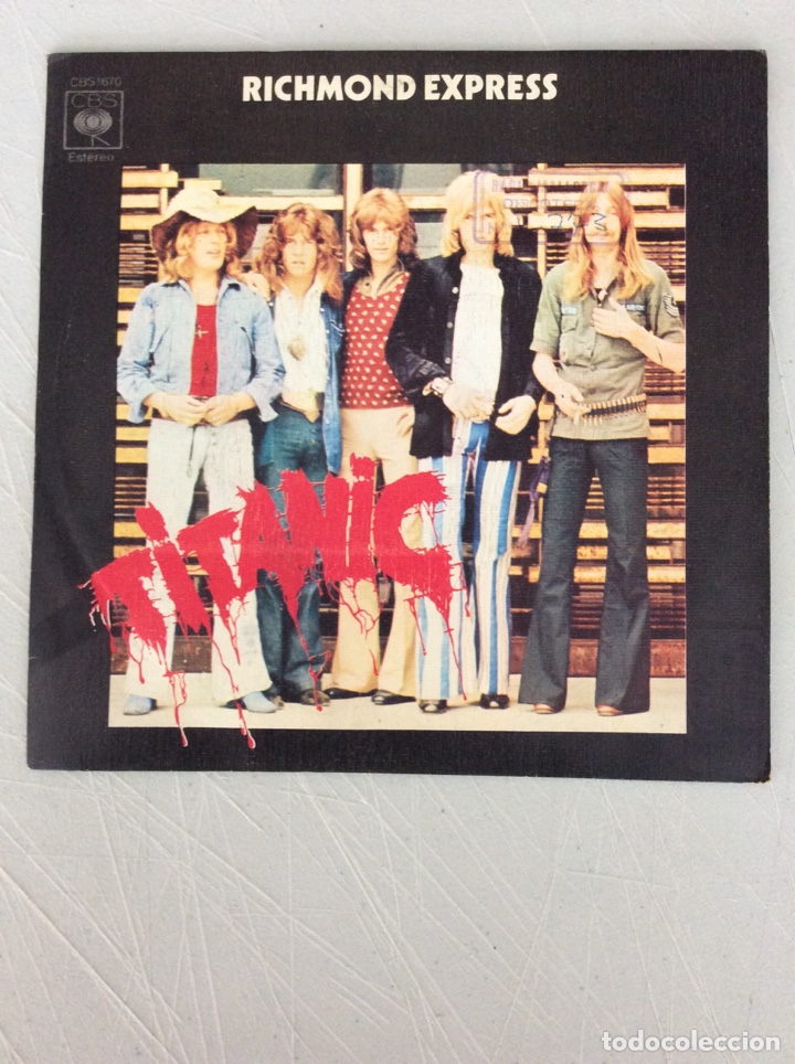 Discos de vinilo: Richmond Express. Titanic - Foto 1
