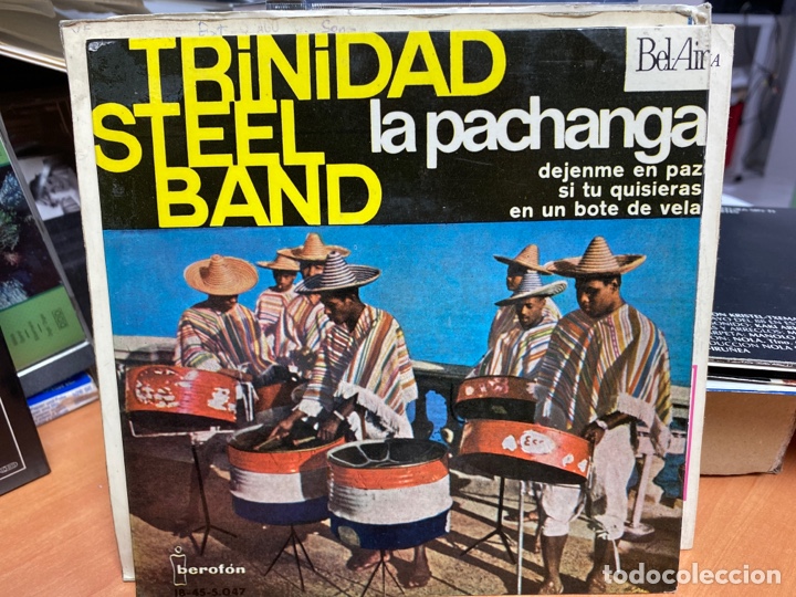 TRINIDAD STEEL BAND - LA PACHANGA (7”, EP, MONO) (Música - Discos de Vinilo - EPs - Grupos y Solistas de latinoamérica	)