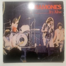 Discos de vinil: DOBLE LP GATEFOLD RAMONES ‎– IT'S ALIVE EDICION ESPAÑOLA DE 1979. Lote 294154108