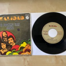 Discos de vinilo: REALIDAD - EL PROXIMO TREN / DONNA - SINGLE 7” SPAIN 1975 PROMO. Lote 294165278