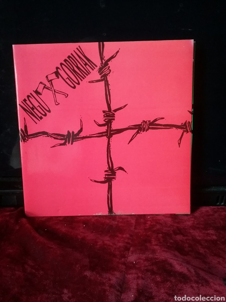 Discos de vinilo: NEGU GORRIAK 1990 1&deg; Single Basati Diskak Records - Foto 1