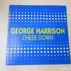 Discos de vinilo: GEORGE HARRISON, SG, CHEER DOWN + 1, AÑO 1989 PROMOCIONAL. Lote 294176838