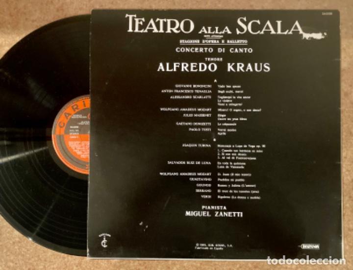 Discos de vinilo: Alfredo Kraus - Teatro de la Scala - Foto 2