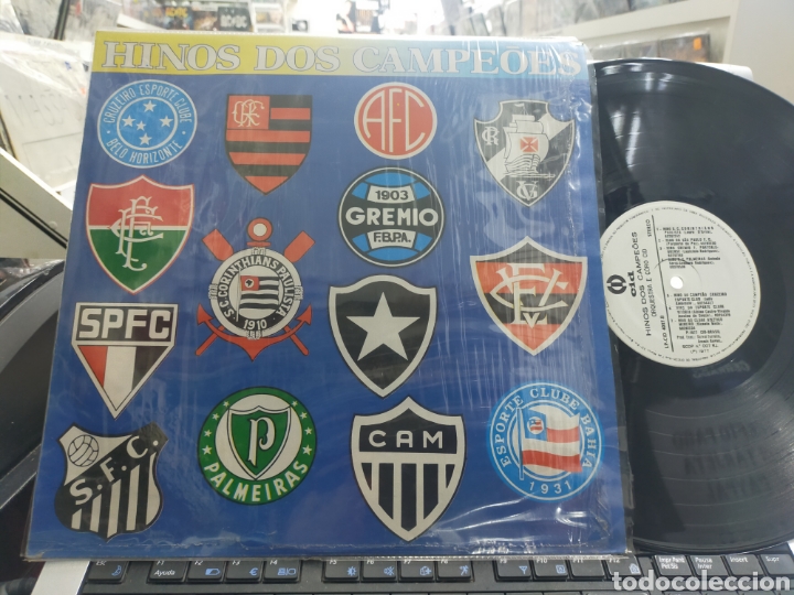 Dischi in vinile: Orquestra e coro Cid LP hinos dos campeoes Brasil 1977