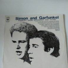 Disques de vinyle: SIMON & GARFUNKEL PARSLEY SAGE ROSEMARY THYME ( 1970 CBS ESPAÑA ) EXCELENTE ESTADO PAUL SIMON. Lote 294477713