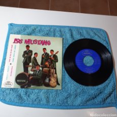 Discos de vinilo: MS-1. LOS MUSTANG, AUTOGRAFIADO - HULLY GULLY + 3 TEMAS - REGAL SEDL 19.350 ESPAÑA 1963.. Lote 294514513