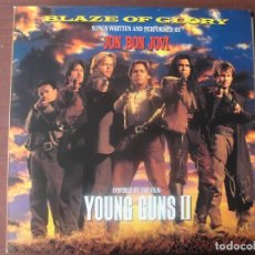 Discos de vinilo: L P BSO BLAZE OF GLORY YOUNG GUNS II JON BON JOVI NUEVO